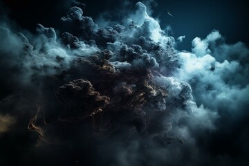 outer space star cloud. Generative AI