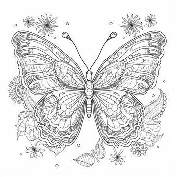 Adult Coloring Pages Images – Browse 4,576 Stock Photos, Vectors, and  Video