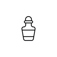 Vodka icon design with white background stock illustration