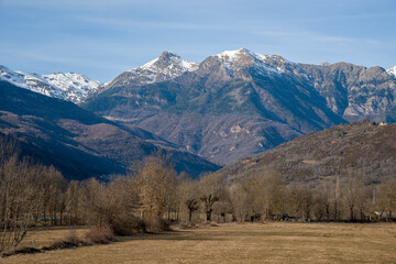 Castejon de Sos in Huesca Aragon Spain