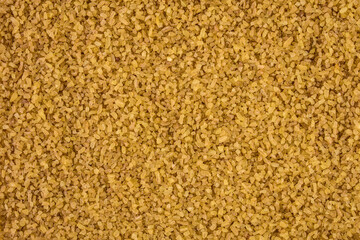 Groats bulgur.Background from groats bulgur copy space.

