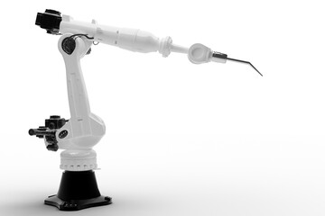 Robot arm Industrial technology Arm Robot AI manufacture Box product manufacturing industry technology Product export import future Products food cosmetics apparel warehouse mechanical future.