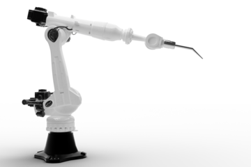 Robot arm Industrial technology Arm Robot AI manufacture Box product manufacturing industry technology Product export import future Products food cosmetics apparel warehouse mechanical future.