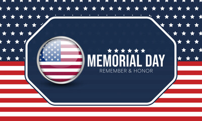Memorial Day is observed each year in May. it is a federal holiday in the United States for honoring and mourning the military personnel who have died in the performance of their military duties.