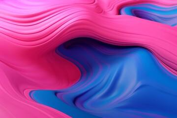 background colorful modern vibrant dynamic red wave curve abstract banner. Generative AI.