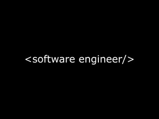 Software engineer