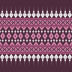 Thai silk fabric vector pattern.