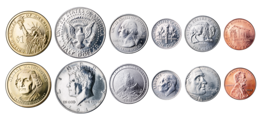 course coin set , usa