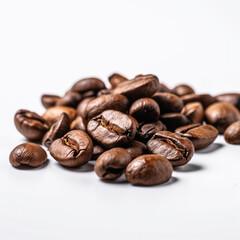 Fototapeta premium raosted coffee beans, AI generated image
