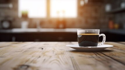 Fototapeta premium cup of coffee. Generative Ai