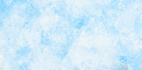 Abstract Watercolor shades blurry and defocused Cloudy Blue-Sky Background.  watercolor white and blue texture background.