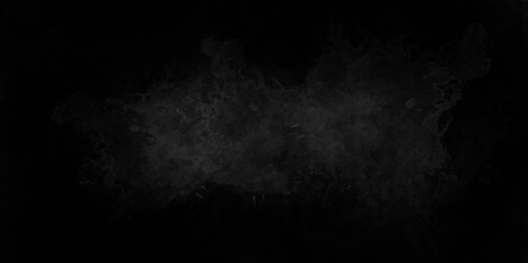 Black abstract background. Dark rock texture. Black stone background with copy space for design. Web banner. Black abstract lava stone texture background. 