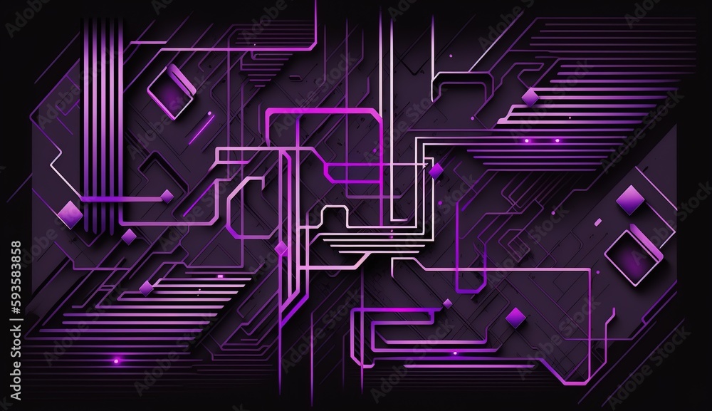 Poster abstract background, global network connection. generative ai