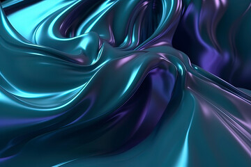 Abstract fluid art background. AI technology generated image