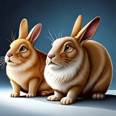cute rabbit cartoon