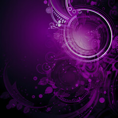 Simple purple background