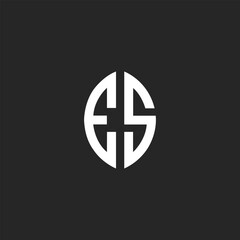 Letter ES logo