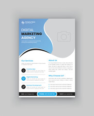 Corporate Business a4 flyer, Flyer template layout design. business flyer, brochure, magazine. magenta, red and yellow color. marketing, business proposal, booklet, magazine, annual report, Brochure