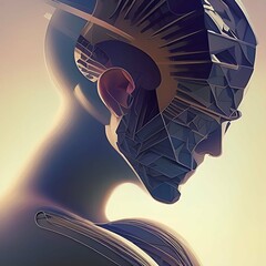 Geometrical face mask