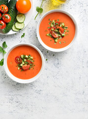 Tomato Gazpacho soup