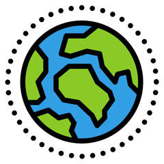 planet earth  icon