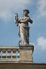 Photo sur Plexiglas Monument historique Statue in the Palace on the Isle in Lazienki park, Warsaw, Poland