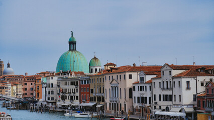 View of Grand Canal in Venice
