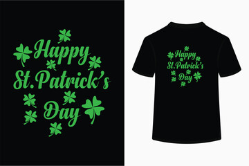 Naklejka premium St.patrick's day typography design
