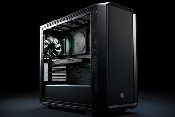 Fototapeta premium computer concept created with Generative AI technology