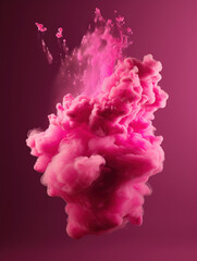 Spread of colored smoke background,created with Generative AI tecnology.
