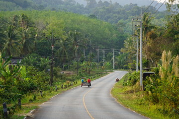 mountain bike path Koh Chang 