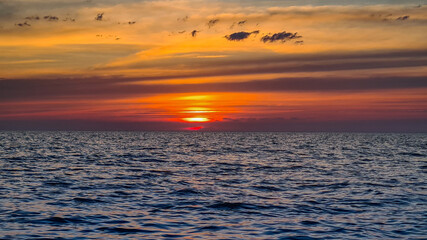 Obraz premium Lake Sap. Cambodia, Prek Toal - Tonle Sap Biosphere Reserve.