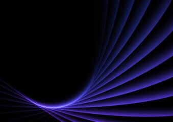 紫の抽象ウェーブ