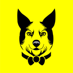 Dog vector illustration, puppy illustrations 