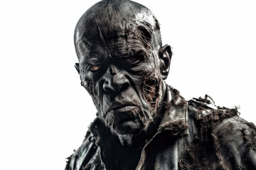 Obraz premium zombie in detailed view created with Generative AI technology