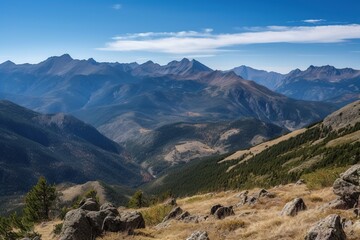 Fototapeta premium Mountain Range