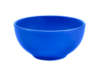 blue bowl on transparent png
