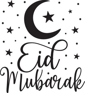 Eid Mubarak Svg