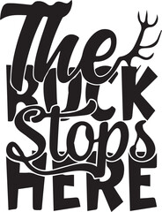 The buck drops here SVG