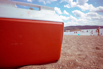 Cooler on the Beach