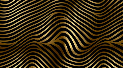 Fototapeta na wymiar Abstract shiny color gold Background. luxury golden background. Generative AI