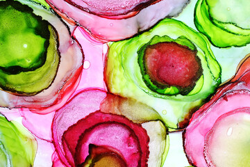 Alcohol ink abstract texture