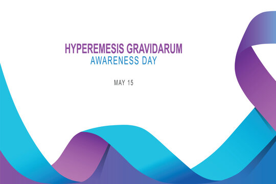 Hyperemesis Gravidarum Awareness Day background.