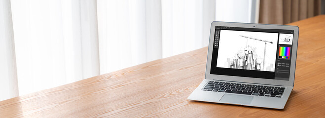 Architectural design modish software application for architect business and professional designer