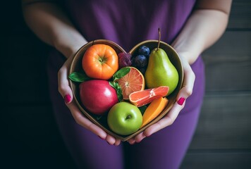 Juxtaposition of Heart Healthy Diet Plan: Light Navy, Orange, Green, and Magenta