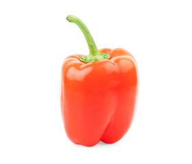 Red pepper isolated on white background