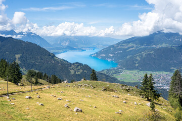 View from the Schynige Platte, Switzerland