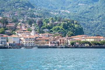 Fototapeta na wymiar Menaggio town, Como Lake, Italy