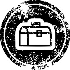 tool box distressed icon