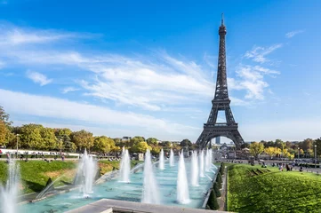 Foto auf Glas Eiffel Tower in Paris © robertdering